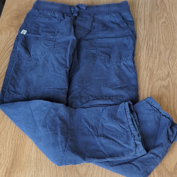 H&M Lined Blue Drawstring Pants - Boys 9-10 Years - Picture 1 of 7